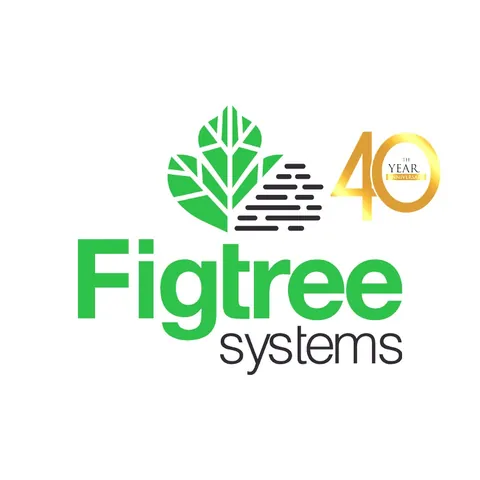 Figtree Systems 40th anniversary logo